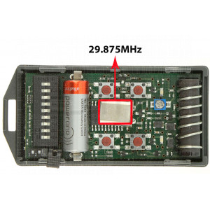 CARDIN S466-TX4 29.875MHz Télécommande