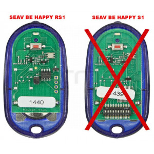 Télécommande de Portail SEAV Be Happy RS1N