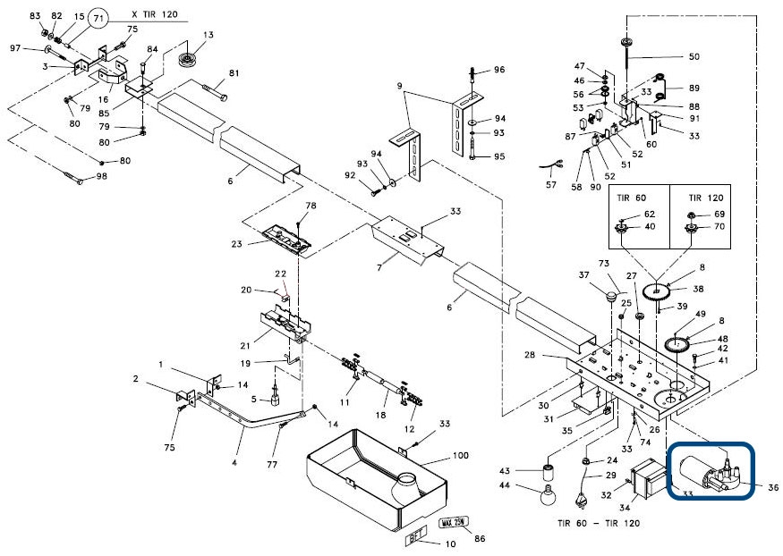 I098923 BFT TIR 60