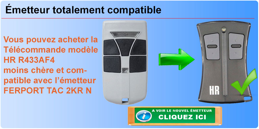 Émetteur totalement compatible