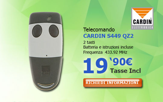 Telecomando CARDIN S449QZ2